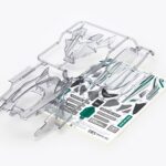田宫 95360 1/32 迷你四驱车 DCR-01 Body Parts Set (Light Smoke)