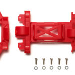 田宫-95367 1/32 迷你四驱车 Reinforced Gear Cover (for MS Chassis) Red 迷你四驱车 Station