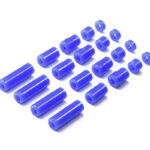 田宫 95368 1/32 迷你四驱车 轻质塑料垫片组 (12/6.7/6/3/1.5mm) (蓝色)