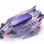 田宫 95373 1/32 迷你四驱车 JR Body Set DCR-01 - 透明紫色