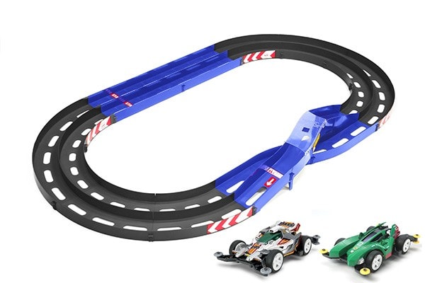 95378 田宫 95378 1/32 迷你四驱车 Oval Home Circuit(两级变道)加 Rise-Emperor &烈日神 - 图片 1