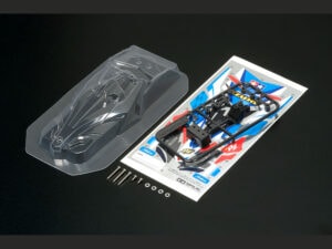 田宫 95445 1/32 迷你四驱车 Avante Mk.III Azure Clear Body Set