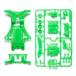 田宫 95476 1/32 迷你四驱车 FM-A 荧光色底盘组（绿色）