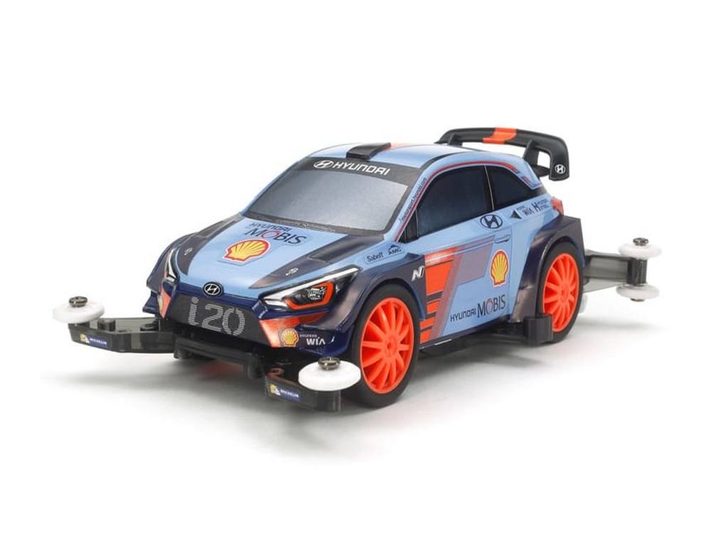 95517-1-1 田宫 95517 1/32 迷你四驱车 现代 i20 Coupe WRC (MA 底盘) - 图片 1