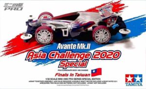 田宫 95525 1/32 迷你四驱车 阿凡达Mk.II Avante Mk.II 亚洲杯2020 台湾特别版 (MS 底盘)