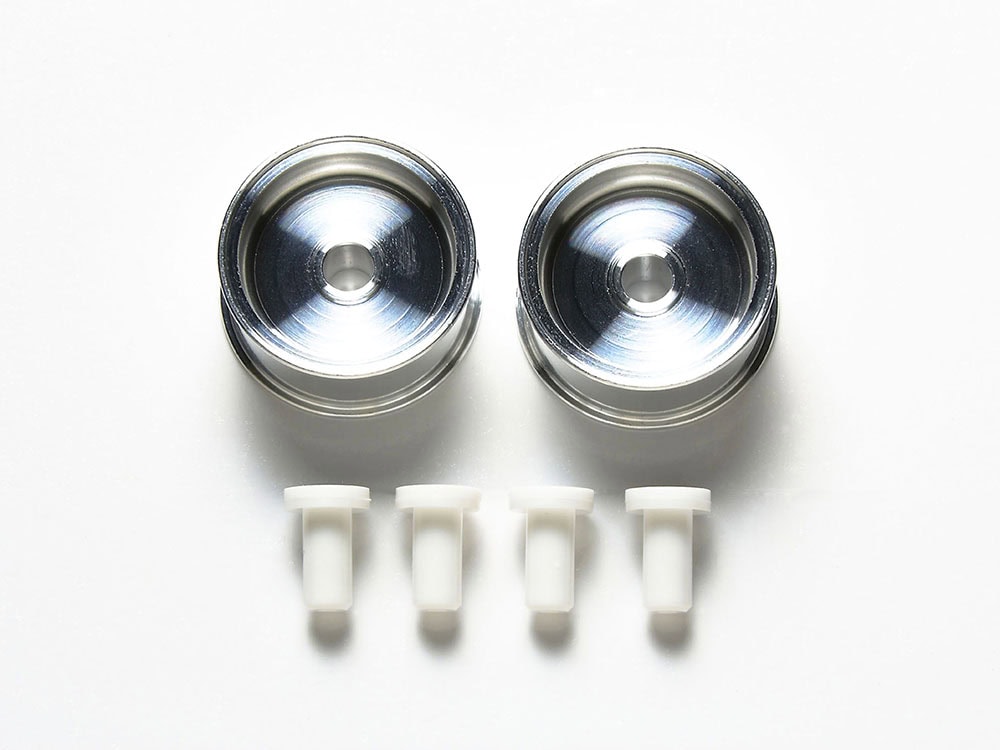 95579_1 田宫 95579 HG 薄型轮胎用重型铝制车轮(2 个) - 图片 1