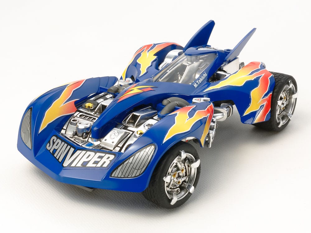 95585_1 田宫 95585 1/32 迷你四驱车 疾速蝮蛇 Spin Viper (展示模型) - 图片 1