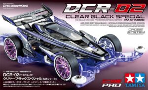 田宫 95604 1/32 迷你四驱车 DCR-02 透明黑特别版(MA 底盘) - 图片 2