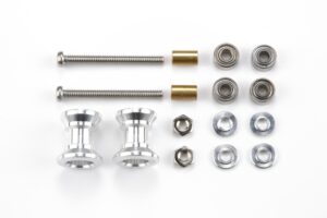 田宫 15398 两段式铝制导轮套装(13-12mm) - 图片 2