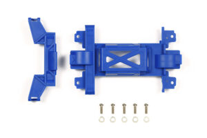田宫 95392 1/32 迷你四驱车 Reinforced Gear Cover (for MS Chassis) 蓝色迷你四驱车 Station