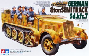 田宫 35148 1/35 德国 8吨半履带卡车 Sd.Kfz.7 - 图片 2