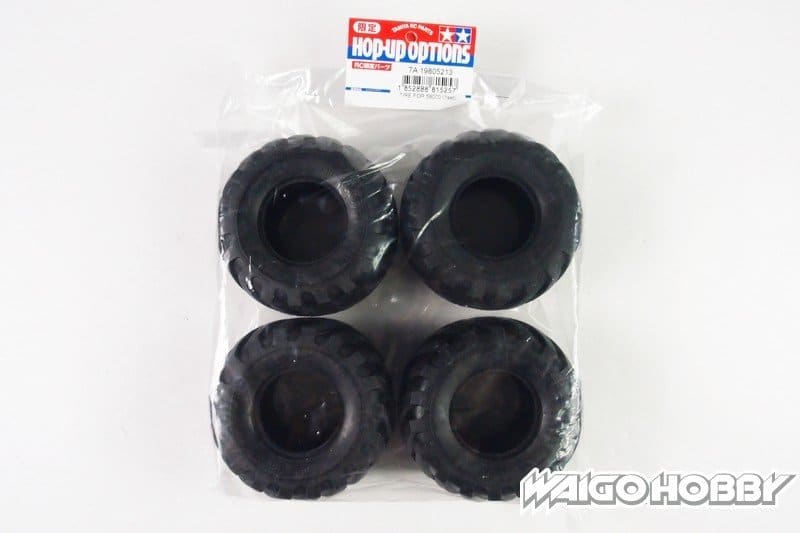 TA_19805213_a 田宫 19805213 RC 轮胎适用于 58070/58068/58512 (4pcs.) - 图片 1