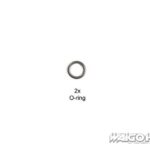 田宫 19808069 RC 7mm O 型圈 (2pcs) 用于 TB-Evo.V
