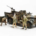 田宫 32407 1/35 英国 LRDG指挥车 北非战线（带7人偶）