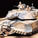 田宫 35158 1/35 美国 M1A1艾布拉姆斯 带地雷犁
