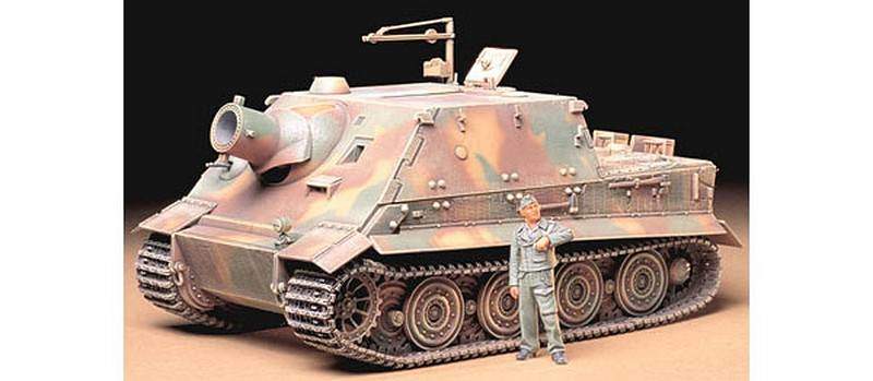 TA_35177 田宫 35177 1/35 德国 38cm突击迫击炮 突击虎 - 图片 1