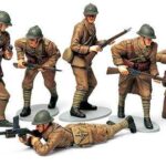 田宫 35288 1/35 二战 法国 步兵套装