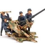 田宫 35302 1/35 德国 3.7厘米FLAK 37高射炮连乘员