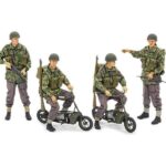 田宫 35337 1/35 英国 伞兵 带小摩托车套件