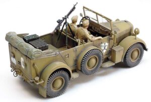 田宫 37015 1/35 德国 霍希Kfz.15中型军用车 '北非战役' - 图片 2