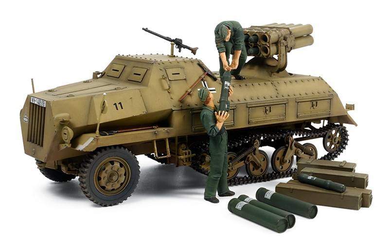 TA_37017 田宫 37017 1/35 德国 Sd.Kfz.4/1 42型150毫米自走火箭炮 - 图片 1