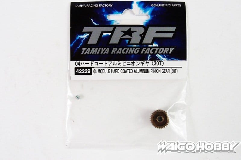 TA_42229_a 田宫 42229 TRF 04齿距马达齿轮 (30T) 硬涂层铝 - 图片 1