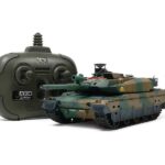 田宫 48213 1/35 RC遥控坦克 日本自卫队 10式坦克 带2.4GHz遥控器&战斗系统