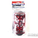田宫 54552 2件式 6辐轮圈 (26mm阔, 轮距+4) (电镀红)