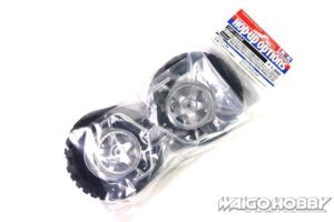 田宫 54554 CC01 岩石块轮胎带 5 个辐条轮（2 件） - 图片 2