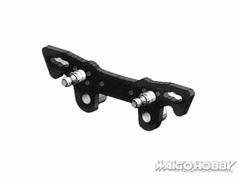 TA_54639 田宫 54639 RC 碳纤维前阻尼器支撑 1/10 TT-02 底盘 - 图片 1