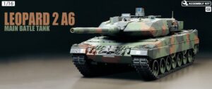田宫 56020 1/16 RC遥控坦克 德国 豹2坦克A6型 (全配置套装) - 图片 2