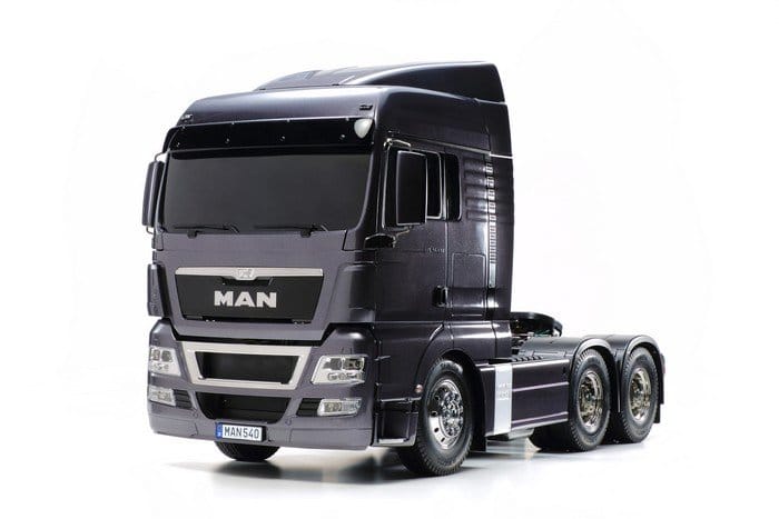 TA_56346 田宫 56346 1/14 RC遥控拖挂车 曼恩MAN TGX 26.540 6x4 XLX 牵引车 (炮钢色) - 图片 1