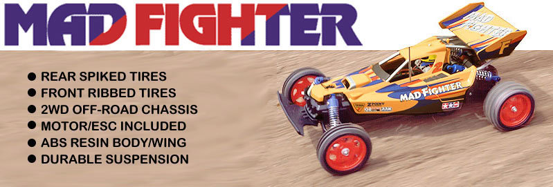 TA_58275 田宫 58275 1/10 RC遥控车 疯狂斗士 Mad Fighter - 图片 1