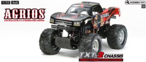 田宫 58549 1/10 RC遥控车 4x4 怪物卡车 阿格里俄斯 Agrios (TXT-2底盘) - 图片 2