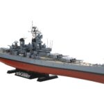 田宫 78028 1/350 美国 战列舰 BB-62 新泽西号