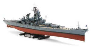 田宫 78029 1/350 美国 战列舰 BB-63 密苏里号 (1991年制式)