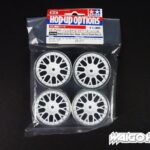 田宫 84249 RC 24 毫米中窄网轮白色/镀铬轮辋 (+2)