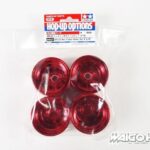 田宫 84327 RC WR-02 红色电镀轮组 (F/R)