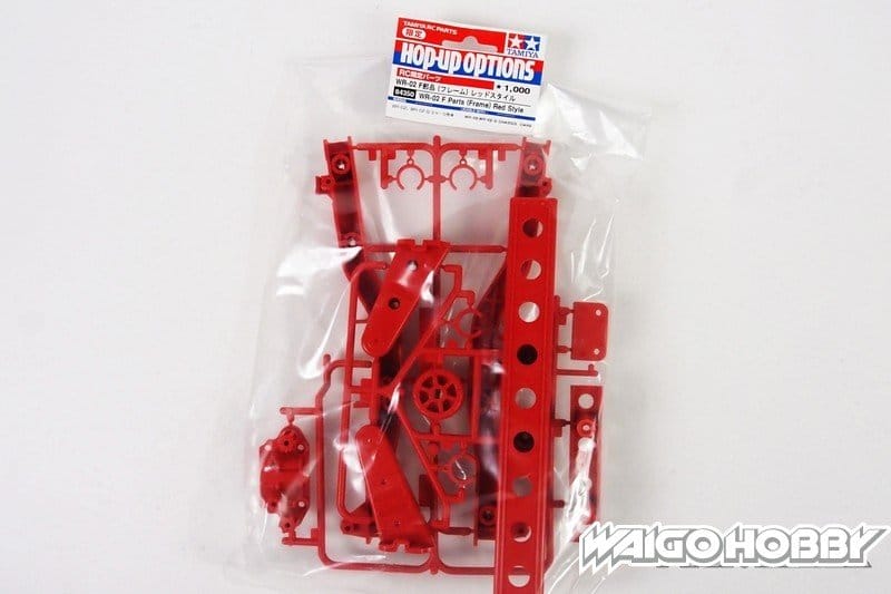 TA_84350_a 田宫 84350 RC WR-02 F 零件(车架)红色款 - 图片 1