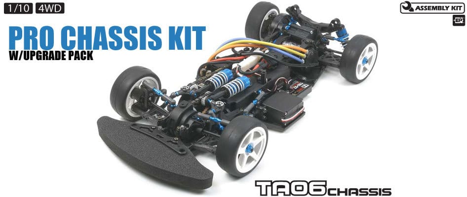 TA_92243 田宫 92243 RC TA06 PRO 底盘套件 - TA06(带升级包) - 图片 1