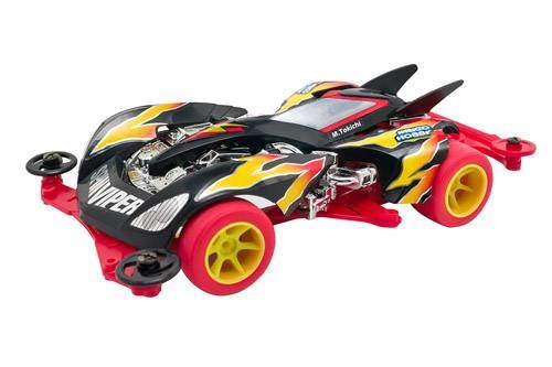 TA_92316_2 田宫 92316 1/32 迷你四驱车 疾速蝮蛇 Spin-Viper 黑色特别版 (VS 底盘) - 图片 1