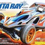 田宫 94991 1/32 迷你四驱车 流线魔鬼鱼 Aero Manta Ray 金色金属特别版（AR 底盘）