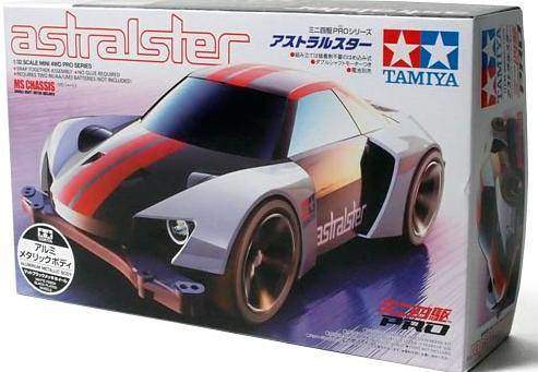 TA_95066 田宫 95066 1/32 迷你四驱车 星界行者 Astralster 铝银色电镀版(MS 底盘) - 图片 1