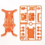 田宫 95316 1/32 迷你四驱AR 荧光色底盘组(橙色)