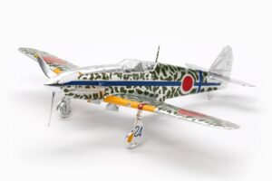 田宫 25420 1/72 川崎 三式战斗机 飞燕I型丁 镀银版本（带迷彩贴纸）