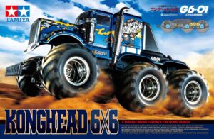 田宫 58646 1/18 RC遥控车 金刚头 Konghead 6x6 (G6-01底盘) - 图片 2