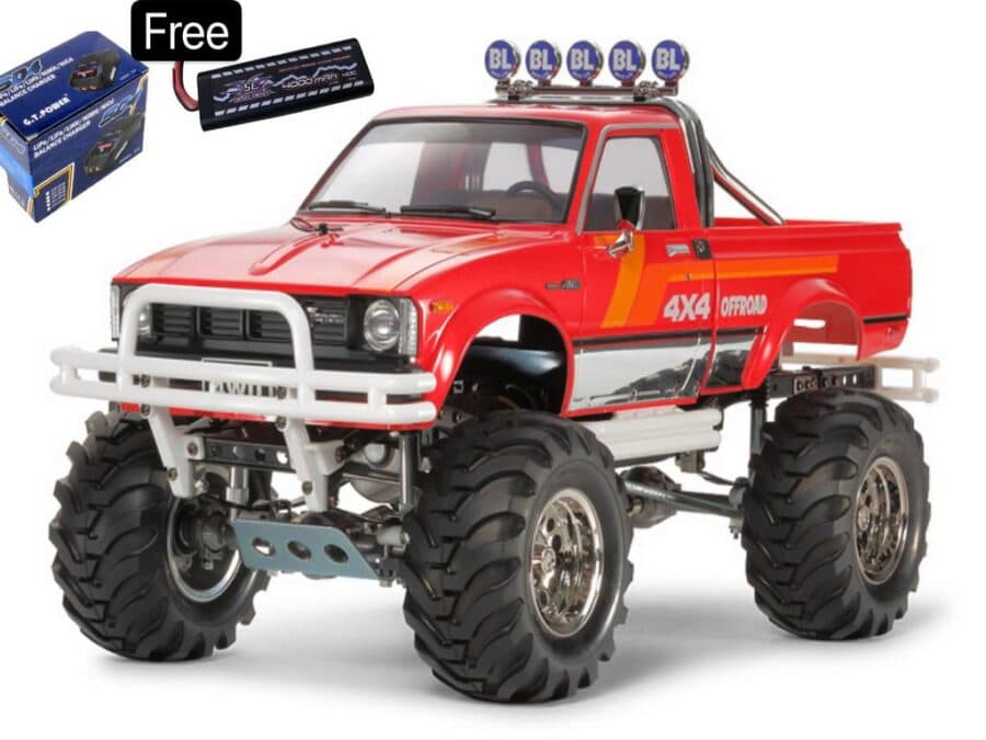 田宫 47394 1/10 RC遥控车 丰田 4x4 皮卡车 海拉克斯 登山者 - 图片 6