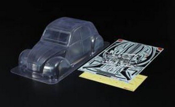b_51605 田宫 51605 RC 雪铁龙 2CV Charleston 车壳套装 - 图片 1