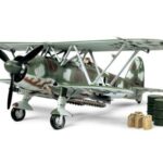 田宫 89722 1/48 菲亚特 CR42 夜间战斗机“德国空军”