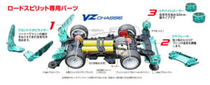 田宫 19801 1/32 迷你四驱车 皇者之灵 （VZ 底盘） - 图片 5